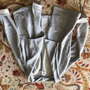 Cozy Anthropologie sweatshirt blazer